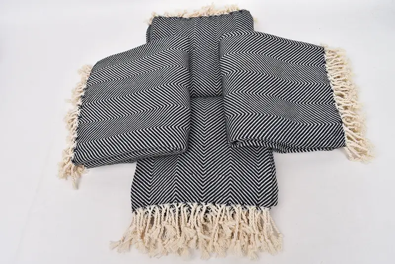 70x40 Cotton Herringbone Towel, Birthday Gift, Scarf Towel, Luxury towel, Custom Towel, Turkish Towel Bulk, Organic Towel, Absorbent Turkish towel - 6