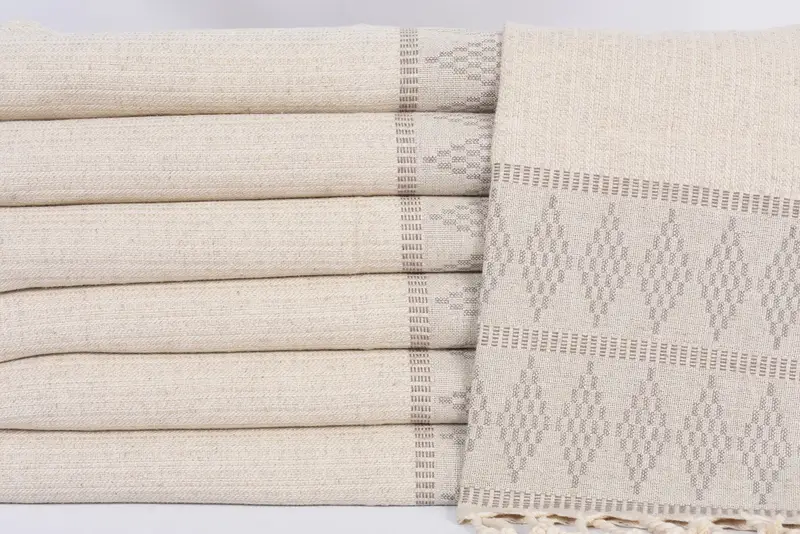 Toallas de baño, toalla de mano personalizada, favores de despedida de soltero, toalla de diseño de kilim de lino 40x20, regalos de dama de honor, regalo de verano, regalos de decoración del hogar - 2