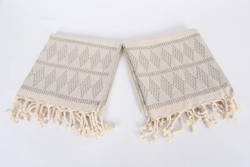 Toallas de baño, toalla de mano personalizada, favores de despedida de soltero, toalla de diseño de kilim de lino 40x20, regalos de dama de honor, regalo de verano, regalos de decoración del hogar - 6