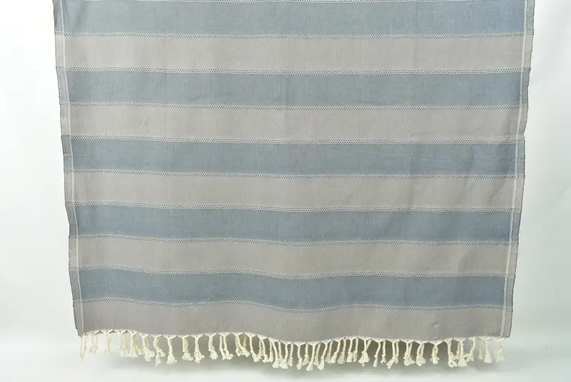 Personalized Bridesmaid Gift, Family Gift Basket, Custom Wedding Gift, 68x36 Cotton Striped Towel, Best Friend Gift Ideas, Personalized Towel - 8