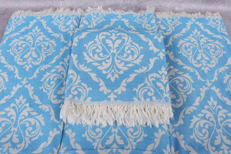 Spa Towel, Bathroom Towel, 68x36 Cotton Baroque Towel, Bridemaids Beach Towel, Custom Gift, Personalized Beach Towel, Peshtemal Towel, Organic Towel - 5