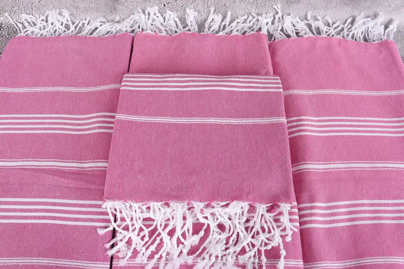 Personalized Wedding Gift For Couple, 70x40 Cotton Striped Towel, Handmade Turkish Towel, Bath towel, Best Friend Gift, Travel Towel, Beach towel - 4