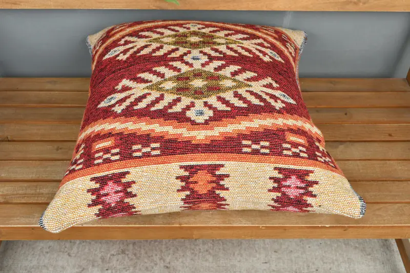Bolsterkissen, Vintage -Kissen, handgefertigt - 5