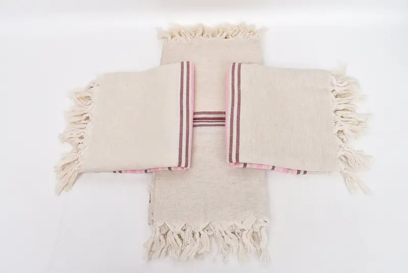 Peshtemal de secado rápido, regalo para novio, solteros de soltera de soltera, favores de despedida de soltera, toalla a rayas de lino 70x40, toalla Hammam USA - 6