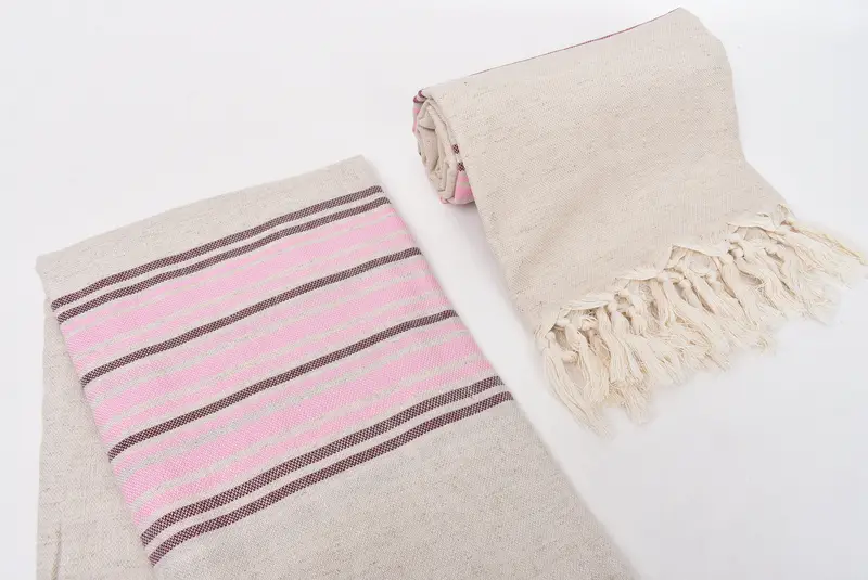 Peshtemal de secado rápido, regalo para novio, solteros de soltera de soltera, favores de despedida de soltera, toalla a rayas de lino 70x40, toalla Hammam USA - 7