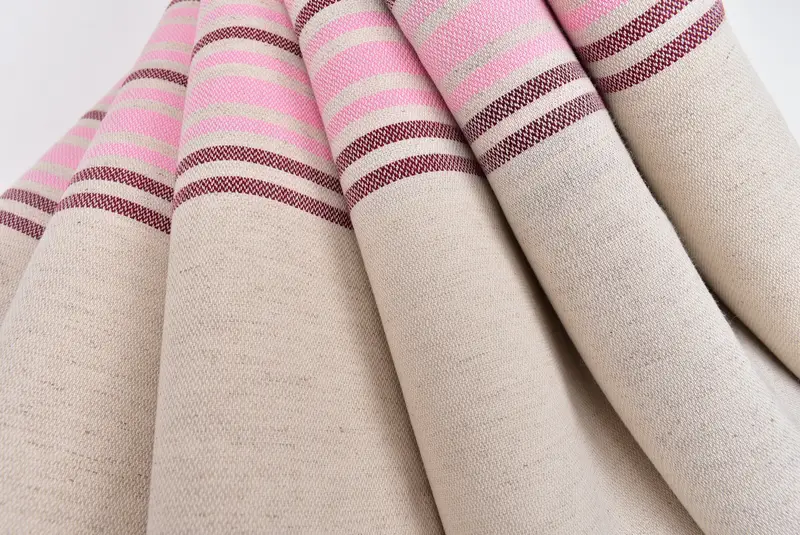 Peshtemal de secado rápido, regalo para novio, solteros de soltera de soltera, favores de despedida de soltera, toalla a rayas de lino 70x40, toalla Hammam USA - 5