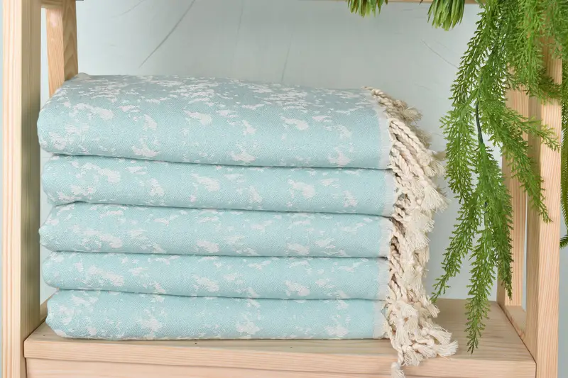 Gifts For Him, 70x40 Cotton Carretta Patterned Towel, Lightweight towel, Turkish towel bulk order for wedding gifts, Turkish towel, Baby Boy Gift - 3