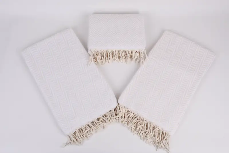 Hammam towel, Best Friend Gift Ideas, 70x40 Cotton Zig zag Towel, Bachelorette Party Gift, Gift For Him, Fringed Turkish peshtemal beach towel USA - 6