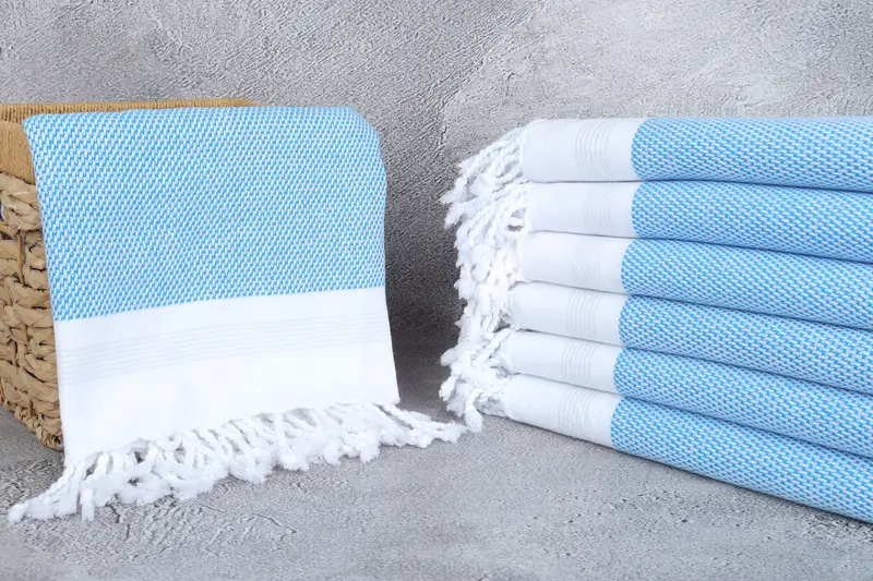 Peshtemal Towel, Best Friend Wedding Gift, Bachelorette Favor, Housewarming Gift, 70x40 Cotton Striped Towel, Personalized Bridesmaid Gift - 3