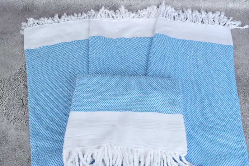 Peshtemal Towel, Best Friend Wedding Gift, Bachelorette Favor, Housewarming Gift, 70x40 Cotton Striped Towel, Personalized Bridesmaid Gift - 4