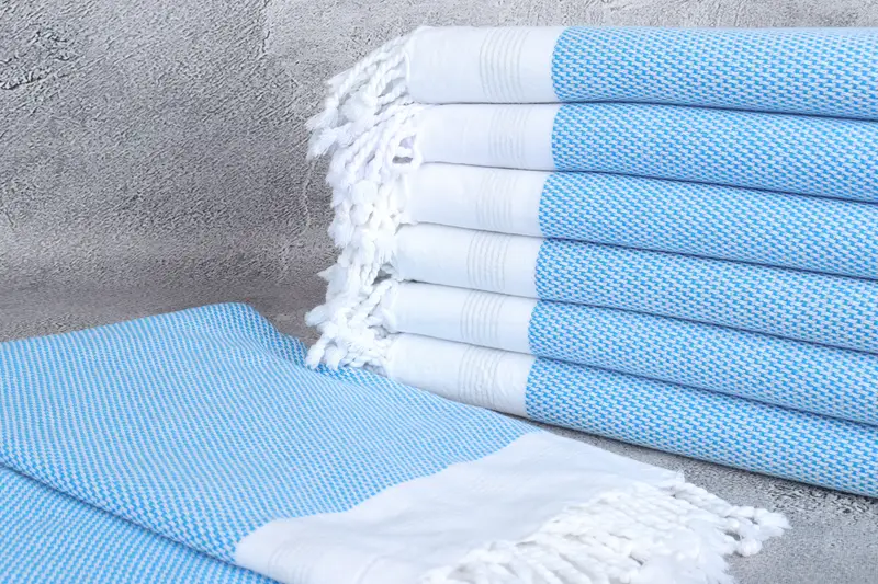 Peshtemal Towel, Best Friend Wedding Gift, Bachelorette Favor, Housewarming Gift, 70x40 Cotton Striped Towel, Personalized Bridesmaid Gift - 2
