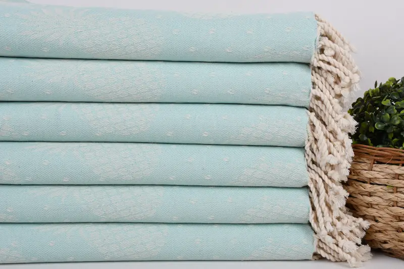 Beach Towel Monogram, Housewarming Gift, Turkish towel, Custom Gifts, Guest Towel, Monogram Beach Towel, 80x40 Cotton Pineapple Design Towel - 3