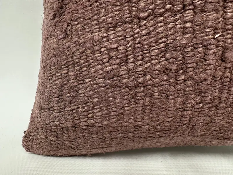 Antique Pillows, 12x12 Brown Pillow Case, Tapestry Pillow Cover, Car Pillow Cover, Cushion Case, Car Pillow Case, Kilim Cushion Sham, Vintage Pillow - 2