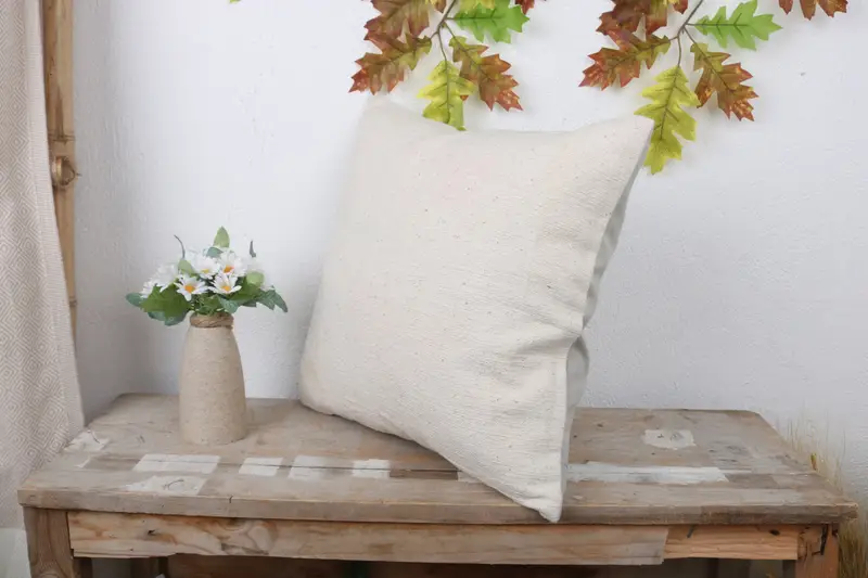 Gift Pillow, 16x16 White Pillow Case, Morroccon Kilim Cushion Pillow Sham, Pillow for Sofa, Neutral Throw Cushion Cover, Boho Pillow, Pillow Cover - 4