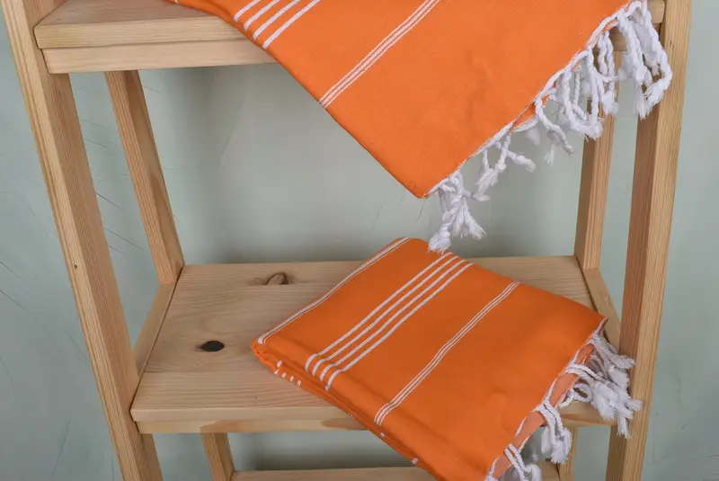 70x40 Cotton Striped Towel, Christmas Favors, Bachelorette Party Gift, Turkish Towel Set, Embroidery Towel, Absorbent Turkish towel, Peshtemal Towel - 5
