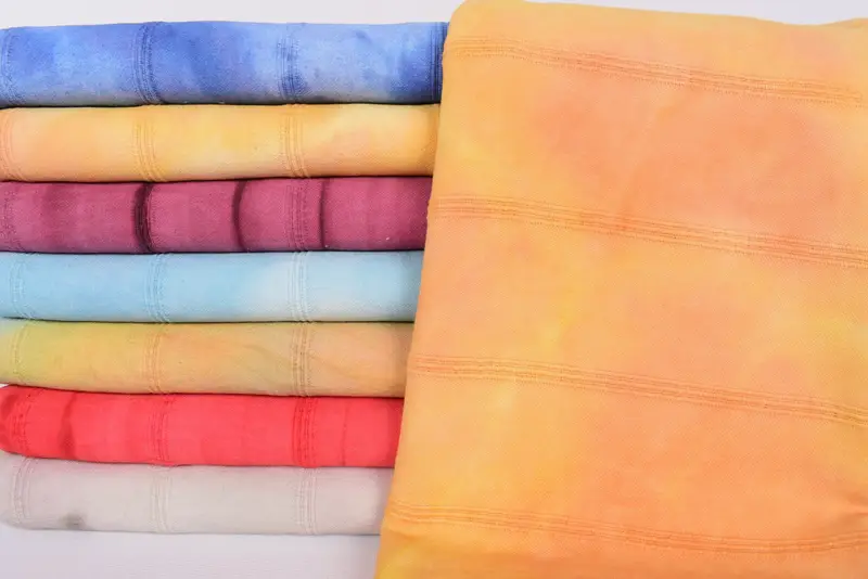 Spa Towel, Bachelorette Gifts, 64x38 Cotton Striped Tie Dye Towel, Best Friend Gift, Personalized Beach Towel, Bachelorette Party Favors Beach - 2