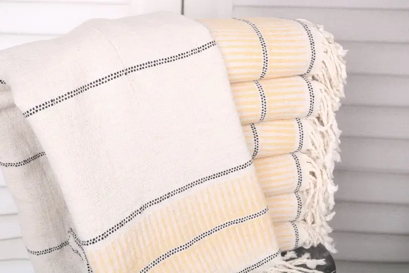 Turkish towel, Best Friend Christmas Gift, Arizona Bachelorette Party Favors, Fouta towel, 70x40 Linen Striped Towel, Monogram Turkish Towel - 1