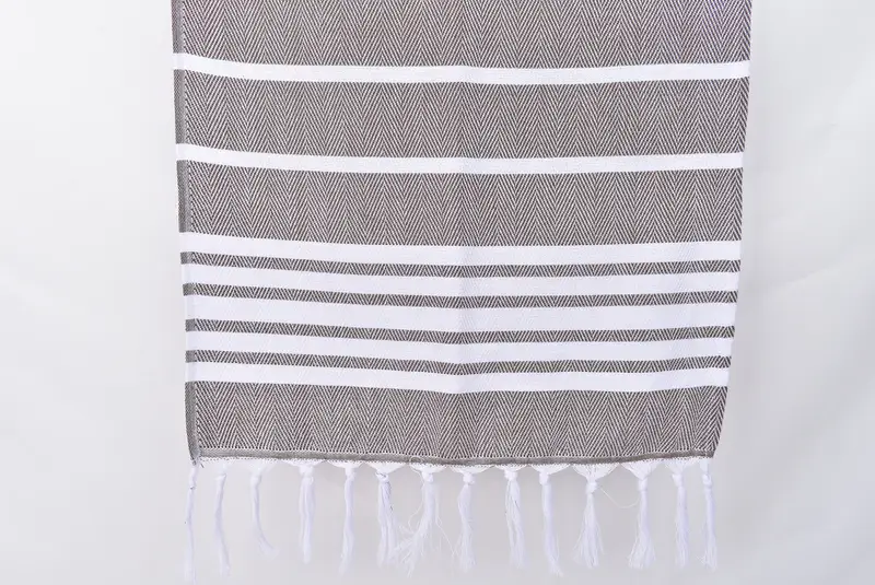 40x20 Cotton Zig zag Towel, Turkish Towel Hand Towel, Bridal Party Gifts, Monogram Hand Towel, Best Friend Gift, Summer Gift, Turkish Hand Towel - 8