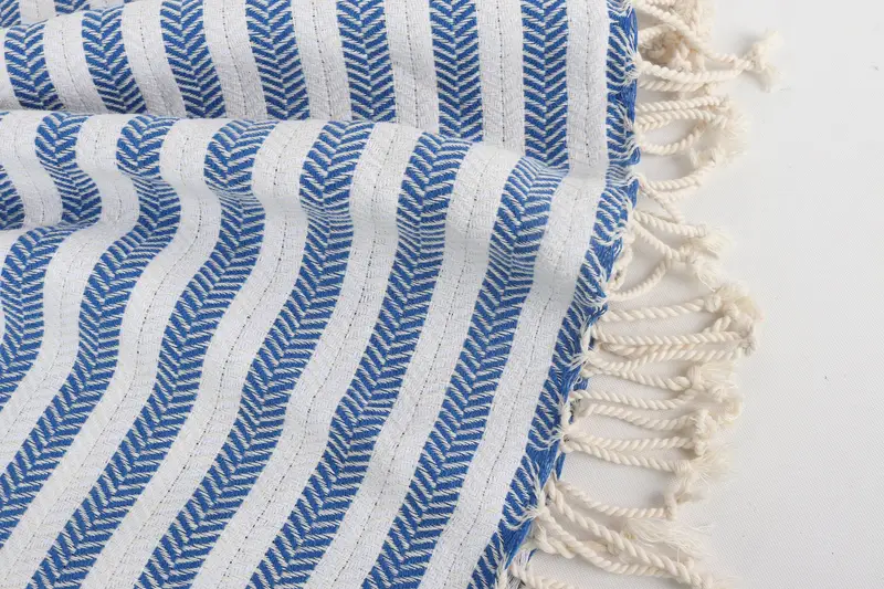 Custom Name Towel, 70x40 Cotton Herringbone Towel, Wedding Gift For Bride, Monogram Turkish Towel, Bridesmaid Gift Towel, Organic Turkish towel - 8