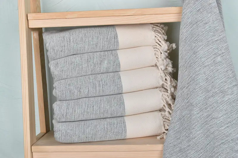 Lightweight towel, Personalized Bridesmaid Gift, Custom Name Towel, Turkish Towel USA, 64x40 Cotton Flat Towel, Wedding For Favor, Monogram Towels - 1