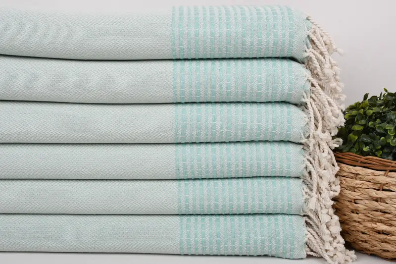 Turkish beach towel, Beach Bachelorette Party Decorations, Beach Towel Bulk, 70x36 Cotton Striped Towel, Custom Wedding Gift, Maid Of Honor Gift - 2