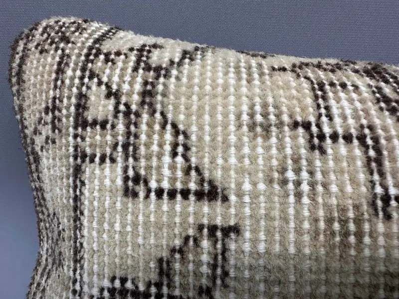 8x16 Beige Pillow, Nautical Throw Pillow Sham, Vintage Kilim Throw Pillow, Farmhouse Pillow, Gift Pillow, Pillow Sham, Pillow for Sofa - 5