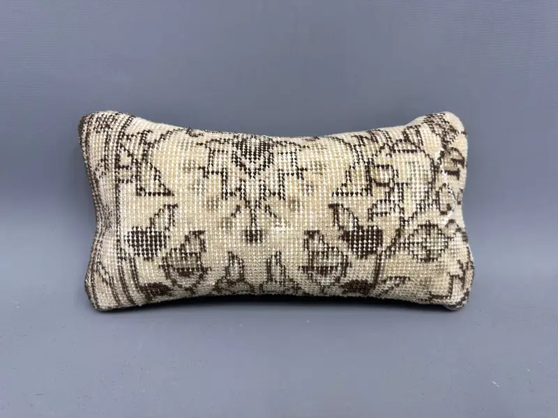 8x16 Beige Pillow, Nautical Throw Pillow Sham, Vintage Kilim Throw Pillow, Farmhouse Pillow, Gift Pillow, Pillow Sham, Pillow for Sofa - 4
