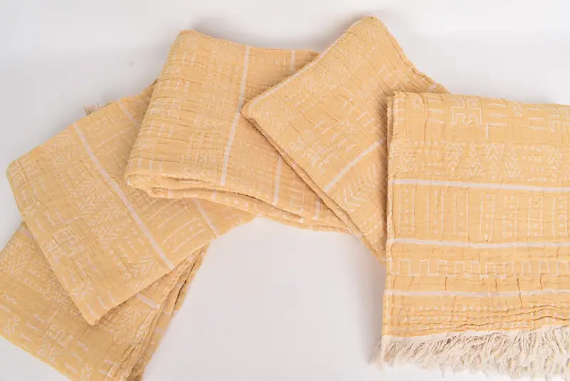 Valentine Day Gift For Her, Bridesmaid Gifts, Engagement Gift, Organic Throw, 76x56 Cotton Kilim Design Towel, Monogram Blanket, Boho Throw Blankets - 4