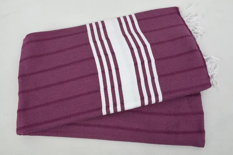 70x40 Cotton Striped Towel, Personalized Gifts, Bridesmaid Gifts, Organic cotton Turkish peshtemal towel, Maid Of Honor Gift, Custom Wedding Gift - 6