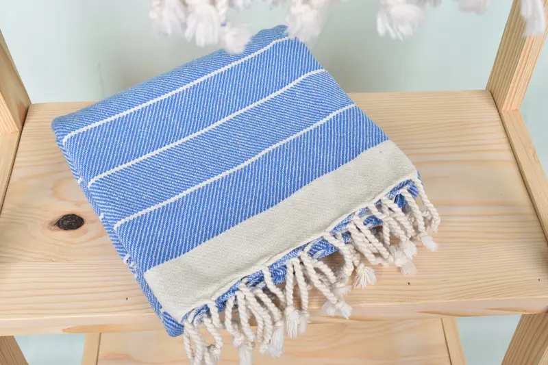 Bachelorette Party Decorations, 70x40 Cotton Herringbone Towel, Monogrammed Beach Towel, Bathroom Towel, Custom Wedding Gift, Friends Beach Towel - 5