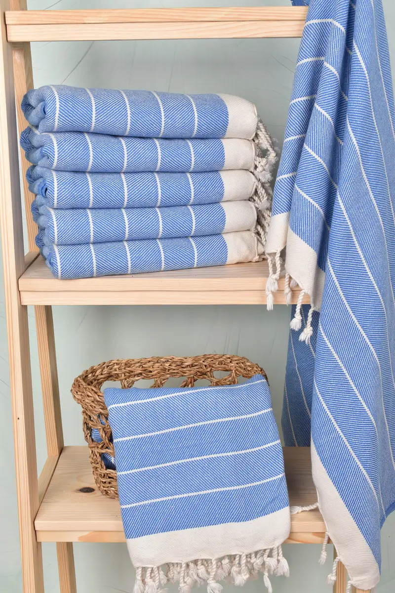 Bachelorette Party Decorations, 70x40 Cotton Herringbone Towel, Monogrammed Beach Towel, Bathroom Towel, Custom Wedding Gift, Friends Beach Towel - 3