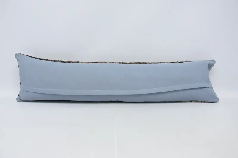 Outdoor Bolster Cushion Case, Pillow for Sofa, Gift Pillow, Oriental Cushion Case, 12x48 Red Cushion Cover, Pillow Case, Handmade Kilim Cushion - 6