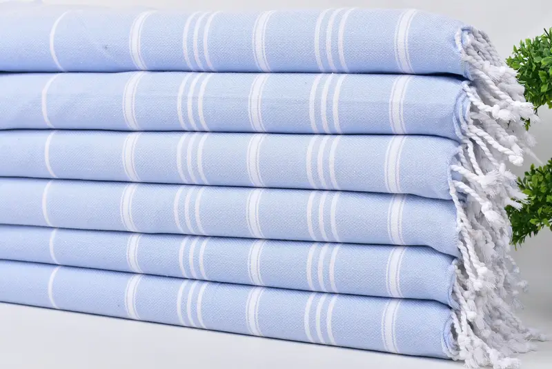 40x24 Cotton Striped Towel, Monogram Hand Towel, Memorial Gift, Turkish Towel Hand Towel, Xmas Gifts, Spa Towel, Personalized Gifts, Gym Towel - 3