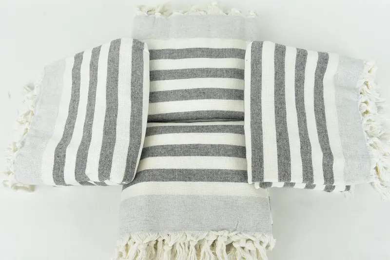 Bachelorette Party Decorations, Girl Trip Party Favor, Home Gift, Personalized Gifts, 68x40 Cotton Striped Terry Towel, Bridal Shower Gift - 6