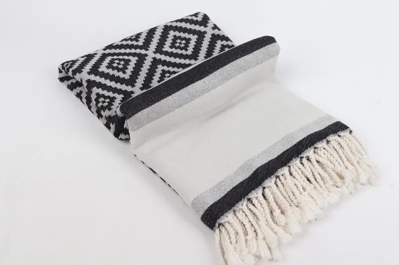 Turkish hand towel, Gifts For Him, Bachelorette Favor, Gym Towel, Soft and absorbent Turkish towel, Summer Gift, 70x36 Cotton Sun Design Towel - 7
