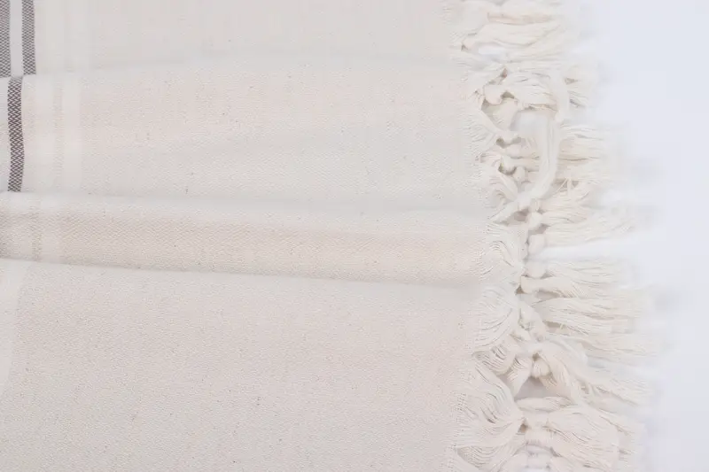 Fringed Turkish peshtemal beach towel USA, 70x40 Linen Striped Towel, Gift For Mom, Custom Gift, Bridal Shower Favors, Personalized Beach Towel - 8