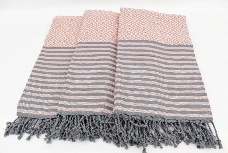 Turkish bath towel, 70x40 Cotton Diamond Towel, Bridemaids Beach Towel, Thin towel, Personalised Gift, Housewarming Gift, Peshtemal Towel USA - 5
