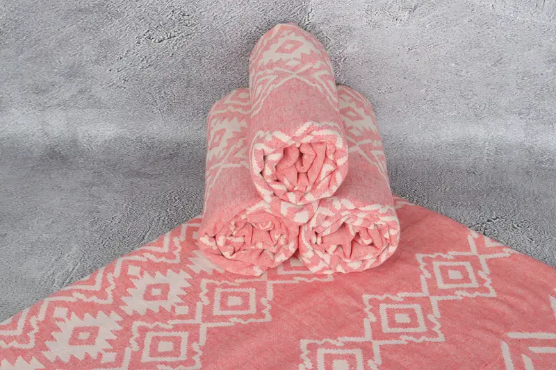 74x40 Cotton Geometric Towel, Turkish hand towel, Turkish Beach Towel Personalized, Monogram Turkish Towel, Wedding Gifts Towel, Engagement Gift - 8