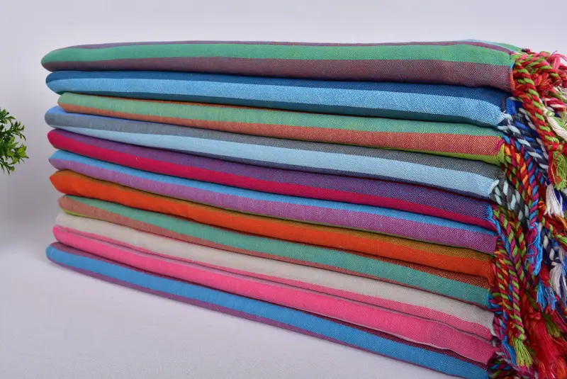 Gift For Mom, Bachelorette Party Gift, Kids Beach Towel, Turkish bath towel, Vegas Bachelorette Party Favors, 70x36 Cotton Striped Towel, Soft towel - 5