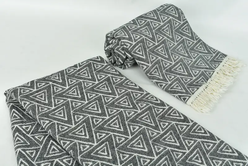 Custom Towel Beach, 70x36 Cotton Geometric Towel, Quick-dry towel, Guest Towel, Memorial Gift, Absorbent towel, Kids Beach Towel, Beach Towel Gift - 8
