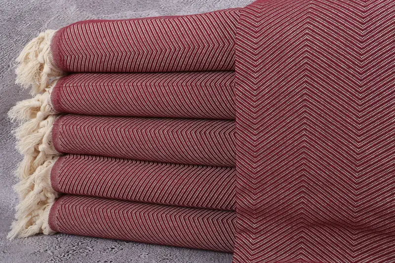 Custom Blanket, Monogram Blanket, Turkish Beach Blanket, 84x68 Cotton Zig zag Towel, Custom Shower Curtain, Gift For Her, Decorative Blanket - 1