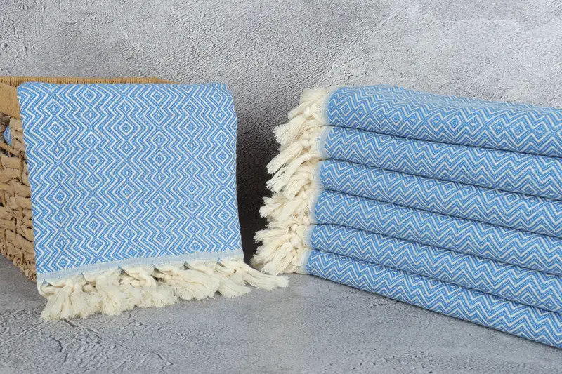 70x38 Cotton Diamond Towel, Custom Name Towel, Welcome Wedding Gift, Bridesmaid Gift Towel, Custom Wedding Gifts, Bridesmaid Gift, Yoga Towel - 3