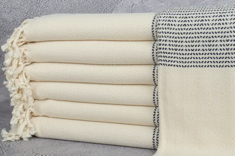 Travel towel, 70x40 Cotton Diamond Towel, Bridesmaid Gifts, Gift For Bride, Lightweight Turkish towel, Beach Bachelorette Party Decorations - 1