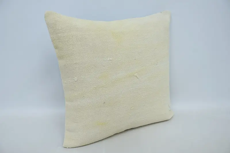 Car Pillow Cover, 24x24 Beige Pillow Case, Decorative Pillow, Boho Pillow Sham Cover, Boho Pillow, Kilim Pillow, Outdoor Pillow Sham, Pillow Sham - 3