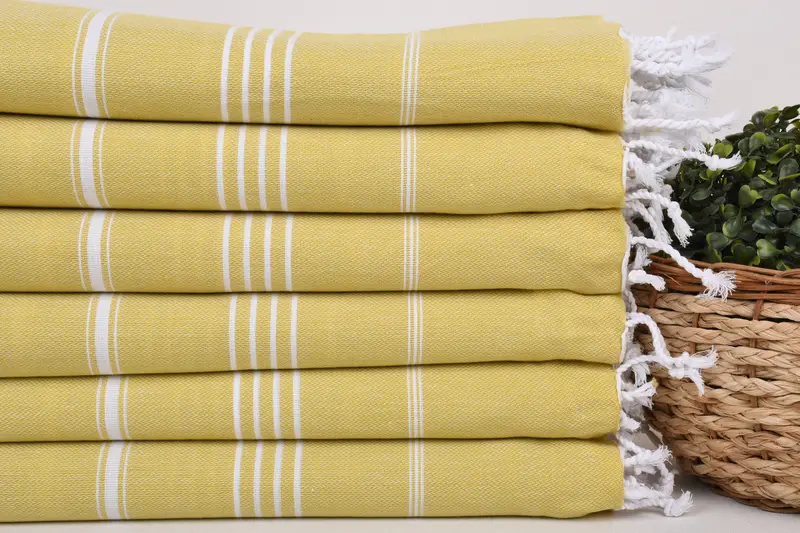 Bath towel, Organic Turkish towel, 70x40 Cotton Striped Towel, Customized Turkish Towel, Turkish Bath Towel USA, Housewarming Gift, Spa Gift - 2
