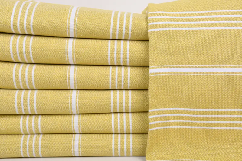 Bath towel, Organic Turkish towel, 70x40 Cotton Striped Towel, Customized Turkish Towel, Turkish Bath Towel USA, Housewarming Gift, Spa Gift - 1