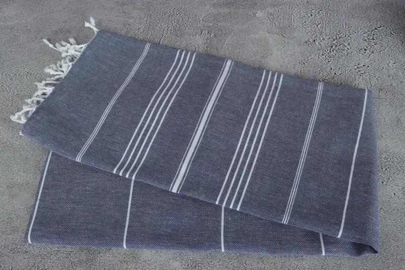Bridesmaid Gifts, Embroidery Towel, 70x40 Cotton Striped Towel, Home Gift, Housewarming Gift, Custom Wedding Gifts, Embroidered Turkish Towel - 6