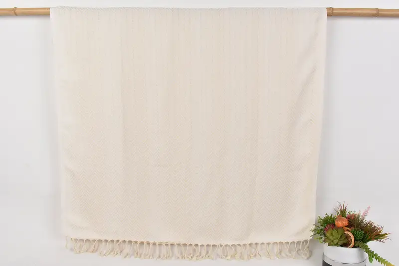 Custom Wedding Gifts, Custom Towel, Large Turkish Towel, Birthday Gift, 70x40 Cotton Zig zag Towel, Luxury Turkish Bath Towel, Oversized Beach Towel - 8