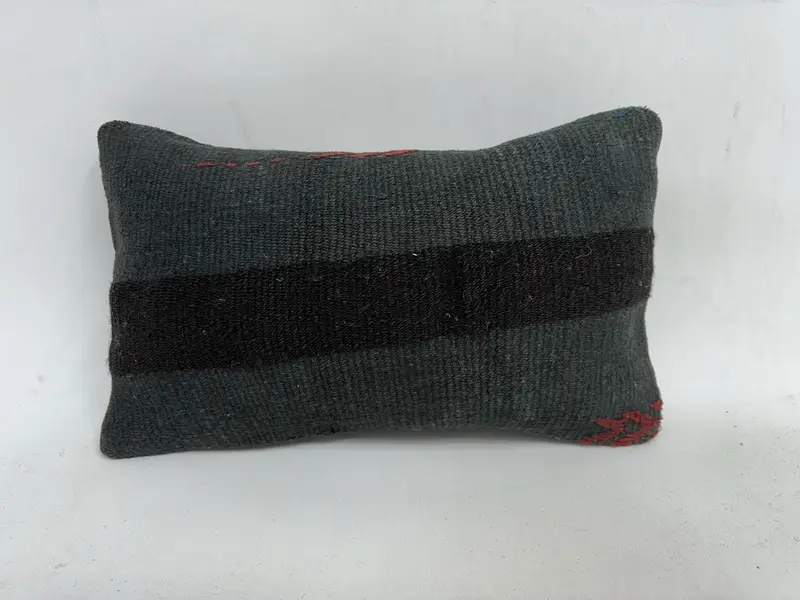 Wholesale Cushion Case, Cushion Case, Farmhouse Pillow Sham, Turkish Pillow, Boho Pillow, Pillow for Sofa, 12x20 Gray Pillow Sham - 1