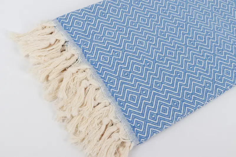 Turkish Beach Towel Monogram, Beach Theme Wedding Gift, Custom Wedding Gift, Thin towel, 70x38 Cotton Diamond Towel, Engagement Gift, Travel towel - 7